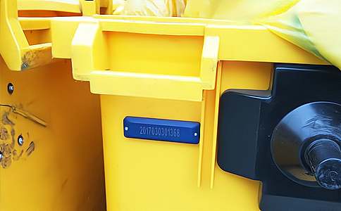 RFID讀寫器和手持機(jī)用于醫(yī)療固體廢物垃圾回收管理解決方案